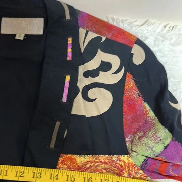 Vintage Platinum by Dorthy Schoelen Blazer Sz P small - Picture 8 of 10